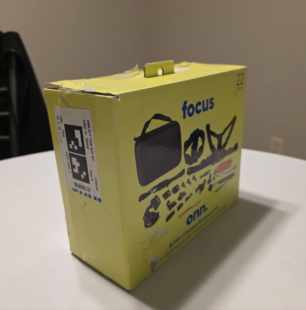 Focus Onn Action Camera Accessory Kit- Essentials for GoPro® & Other Action Cams